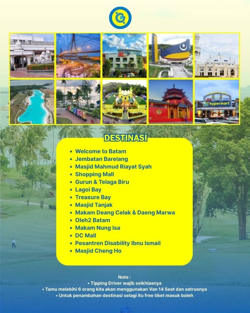 Tour Batam & Bintan 3D2N Bersama Travel Galang Bahari Liburan Eksklusif yang Mengubah Cara Anda Menikmati Kepulauan Riau Kontak Kontak nomor 0813-7836-3090 01