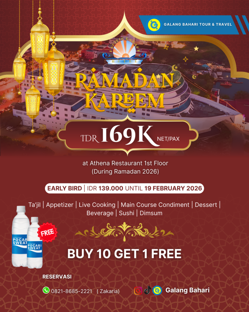 Berbuka Puasa di Atas Kapal Pesiar Megah: Promo Iftar Ramadan 2026 Pacific Palace Hotel Batam – Paket Hemat via Travel Galang Bahari