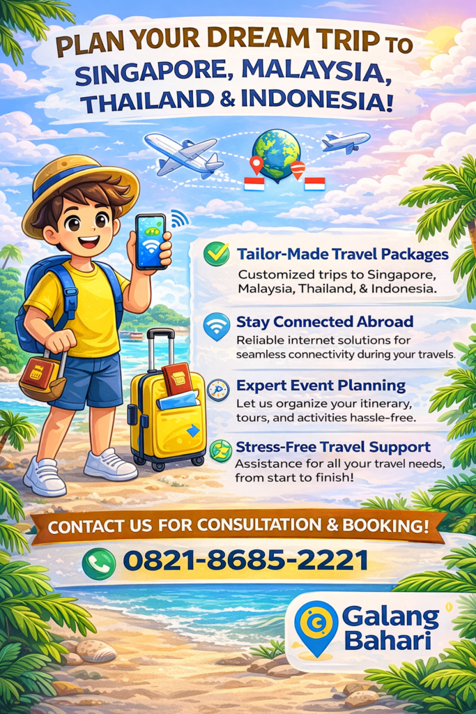 Singapore Malaysia Thailand Indonesia Travel Packages Southeast Asia Tour Deals – Call 0821-8685-2221
